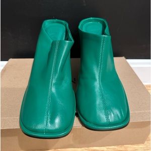 Green Mules by Mango.